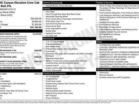 Used 2024 GMC Canyon Elevation w/ Convenience Package RWD image 7