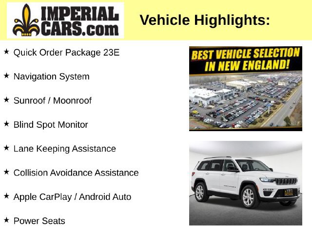 Used 2023 Jeep Grand Cherokee Limited AWD/4WD image 3
