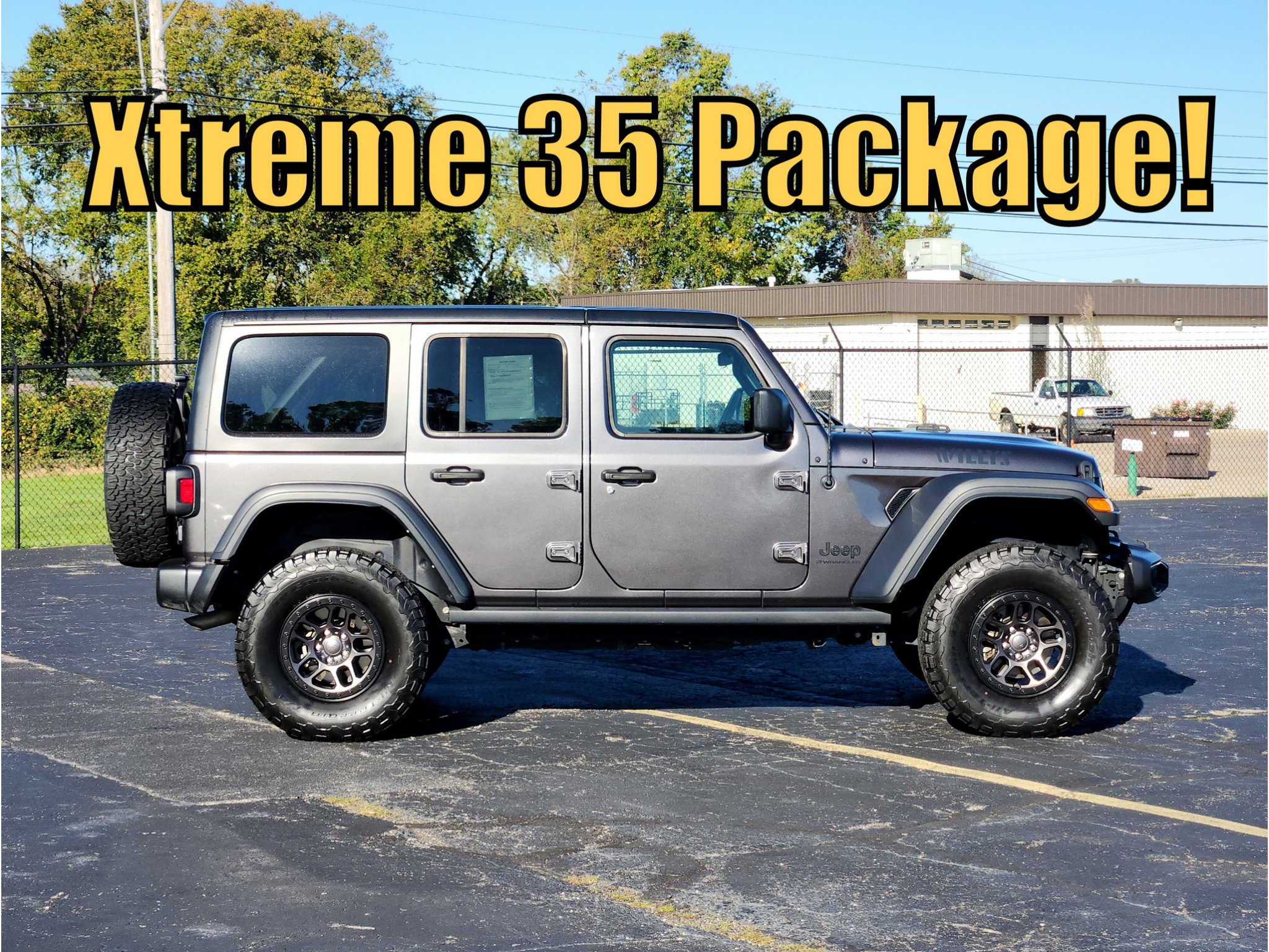 Used 2023 Jeep Wrangler Unlimited Sport w/ Xtreme 35 Tire Package AWD/4WD image 7