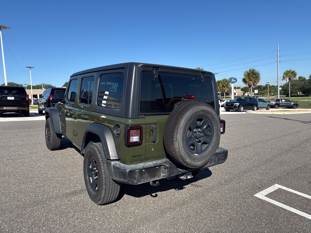Used 2021 Jeep Wrangler Unlimited Sport AWD/4WD image 3