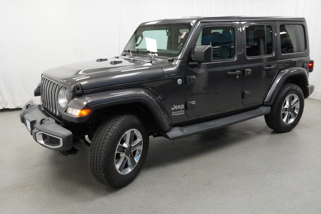 Used 2020 Jeep Wrangler Unlimited Sahara w/ Cold Weather Group AWD/4WD image 7