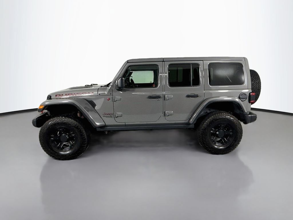 Used 2021 Jeep Wrangler Unlimited Rubicon w/ Uconnect 4C Nav & Sound Group AWD/4WD image 2