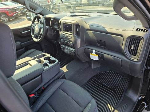 New 2025 Chevrolet Silverado 1500 Custom w/ Turbomax Blackout Package AWD/4WD image 12