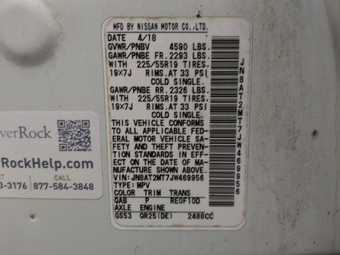 Used 2018 Nissan Rogue SL w/ Premium Package image 33