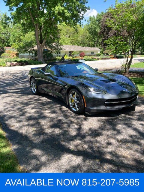 Used 2014 Chevrolet Corvette Stingray Convertible w/ 3LT Preferred Equipment Group RWD image 4