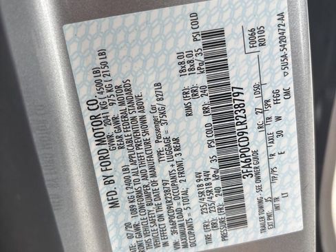 Used 2020 Ford Fusion SEL image 6