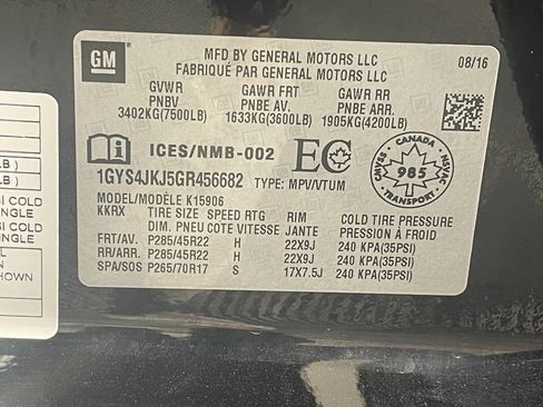 Used 2016 Cadillac Escalade ESV Premium image 29