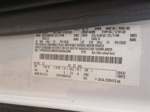 Used 2019 Ford Transit 350 XLT RWD image 7