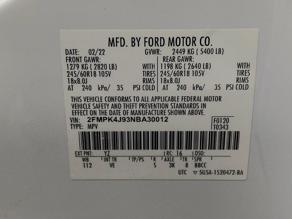 Used 2022 Ford Edge SEL w/ Convenience Package AWD/4WD image 33