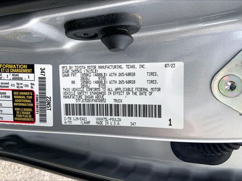 Used 2023 Toyota Tundra Limited w/ Power Package AWD/4WD image 36