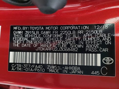 Used 2018 Toyota Prius Two image 33