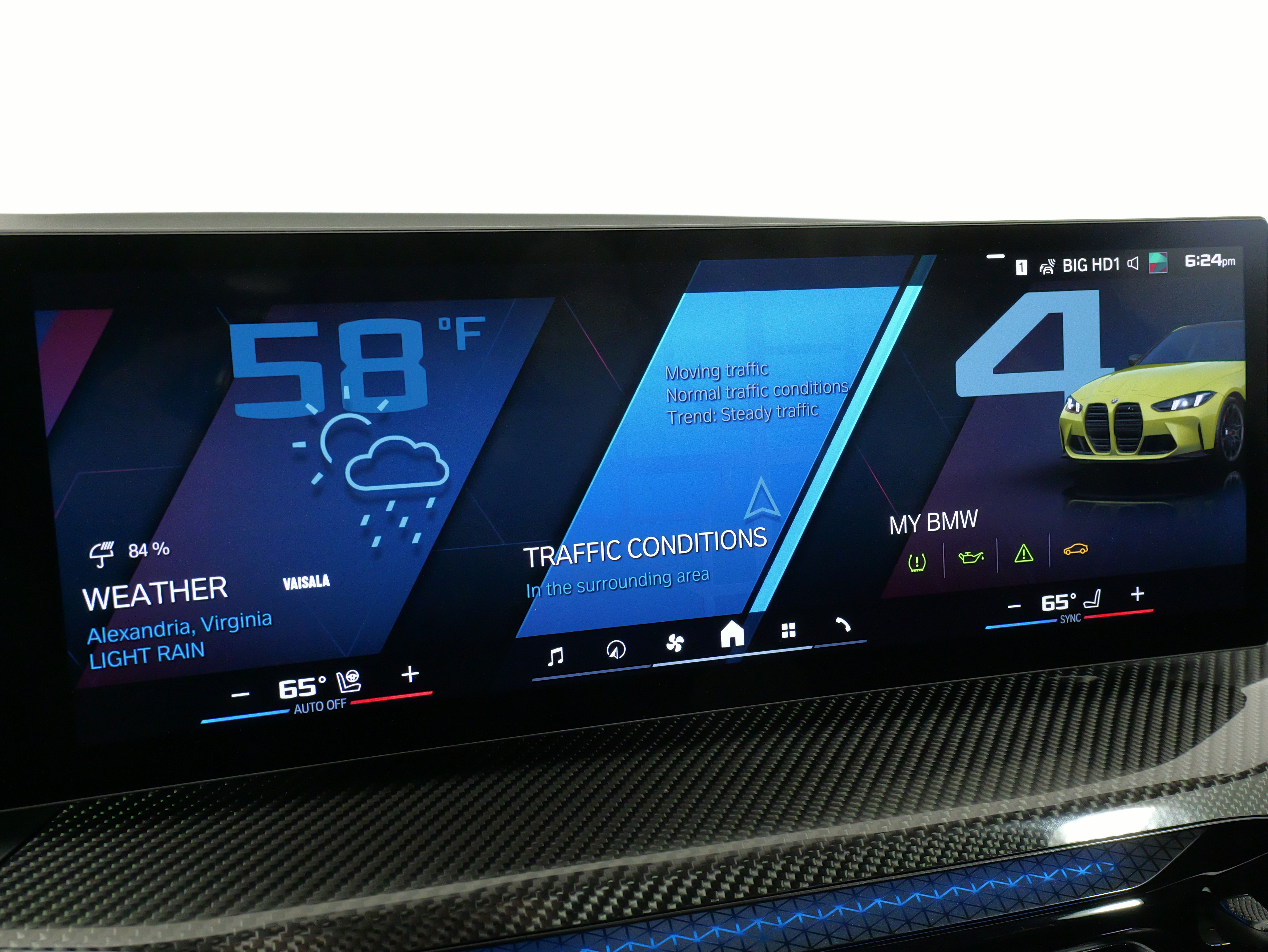 Used 2025 BMW M4 Coupe w/ M Carbon Exterior Package RWD image 62