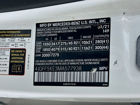 Used 2021 Mercedes-Benz GLS 450 4MATIC image 46