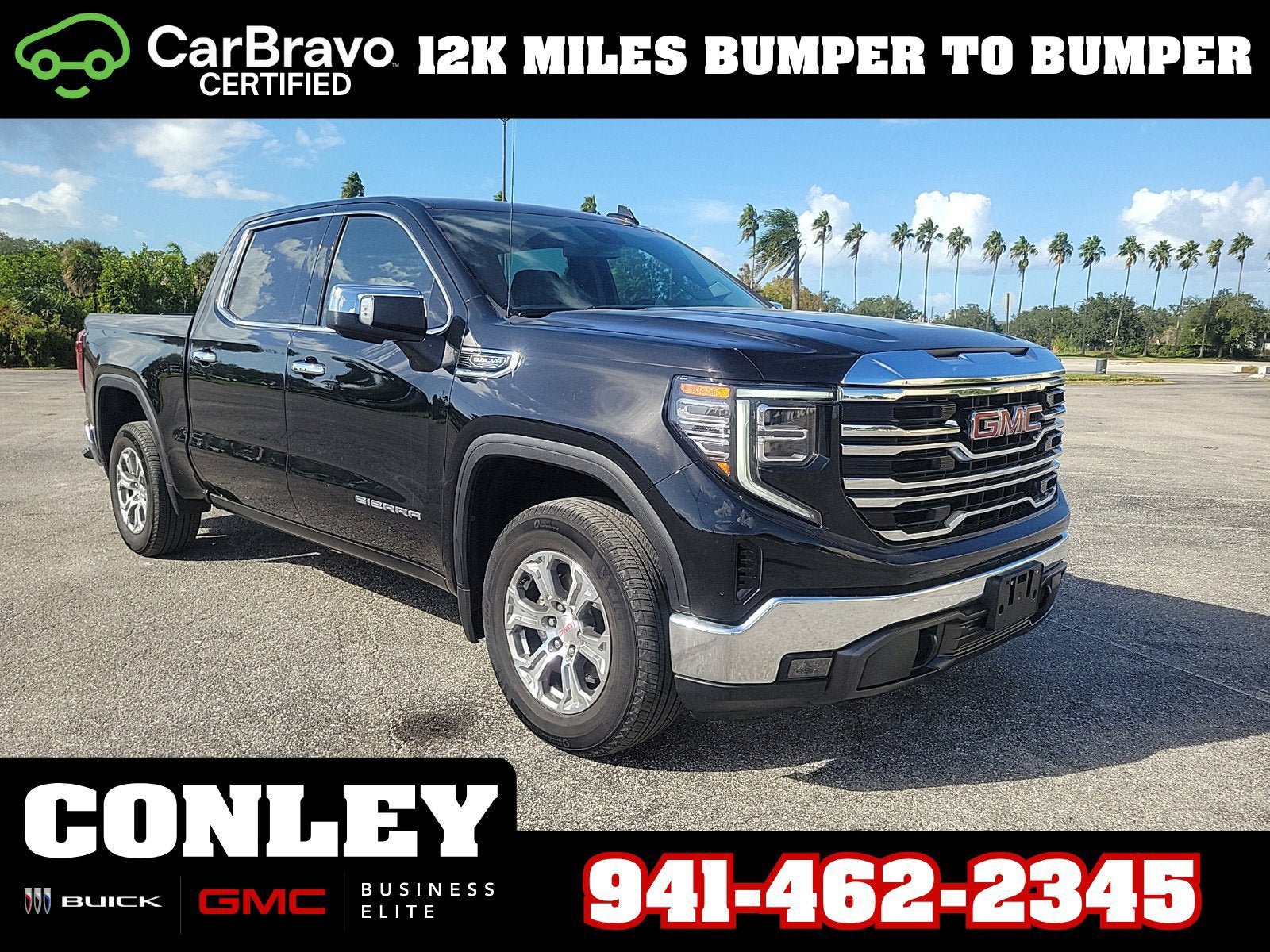 Certified 2025 GMC Sierra 1500 SLT RWD image 1
