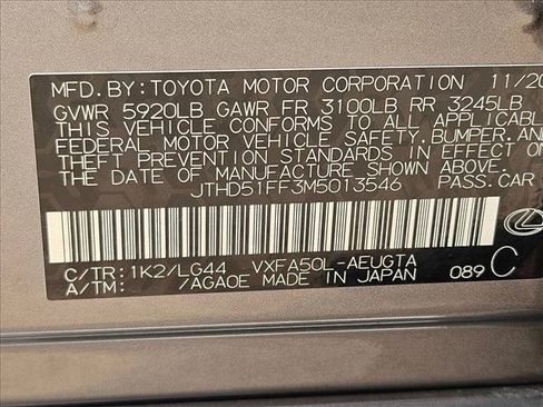 Used 2021 Lexus LS 500 w/ Interior Upgrade Package RWD image 15