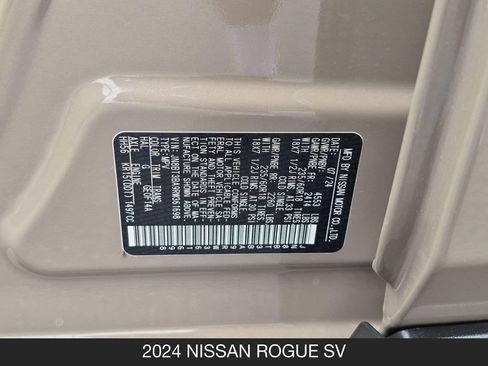 Certified 2024 Nissan Rogue SV w/ SV Premium Package FWD image 26