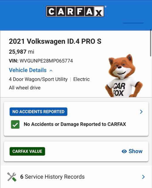Used 2021 Volkswagen ID.4 Pro S AWD/4WD image 5