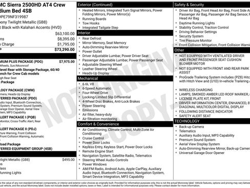 Used 2022 GMC Sierra 2500 AT4 w/ AT4 Premium Plus Package AWD/4WD image 4