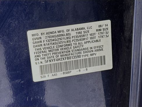 Used 2015 Honda Pilot LX image 30