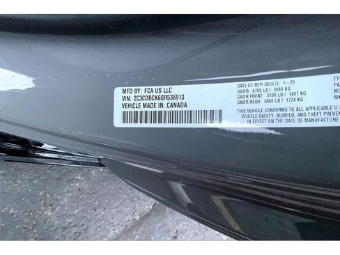 Used 2025 Dodge Charger R/T w/ Quick Order Package 25M R/T image 35