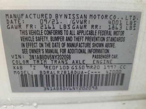Used 2022 Nissan Sentra SR w/ Midnight Edition FWD image 33