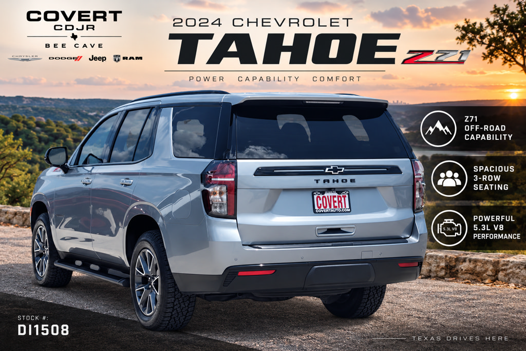Used 2024 Chevrolet Tahoe Z71 w/ Luxury Package AWD/4WD image 6