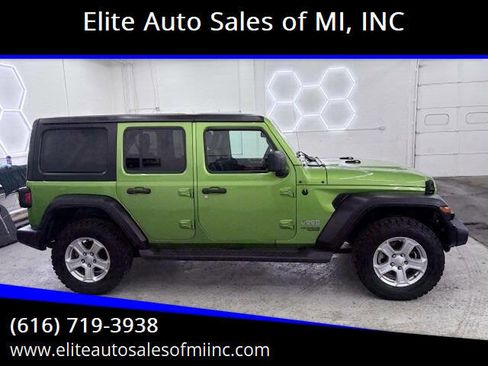 Used 2018 Jeep Wrangler Unlimited Sport image 1