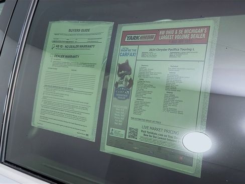 Certified 2024 Chrysler Pacifica Touring-L image 15