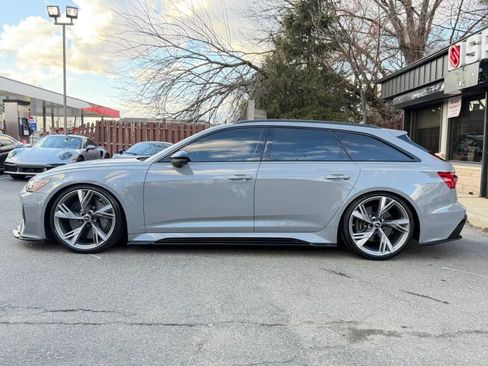 Used 2021 Audi RS 6 Avant Wagon 4D w/ Black Optic Package image 8