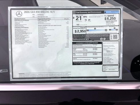 New 2026 Mercedes-Benz GLS 450 GLS 450 image 14