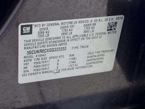 Used 2016 Chevrolet Silverado 1500 LT AWD/4WD image 27