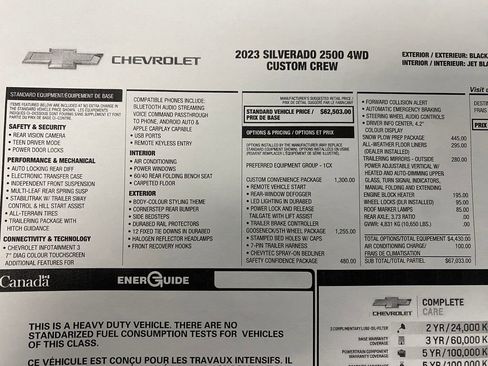 Used 2023 Chevrolet Silverado 2500 Custom w/ Gooseneck/5TH Wheel Package image 29