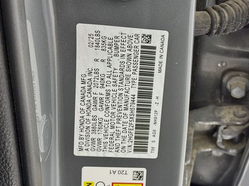 Certified 2025 Honda Civic Sport image 29