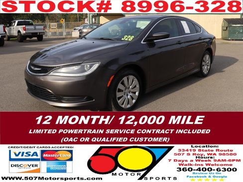 Used 2016 Chrysler 200 LX FWD image 2