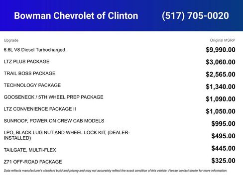 New 2026 Chevrolet Silverado 3500 LTZ w/ LTZ Plus Package AWD/4WD image 5