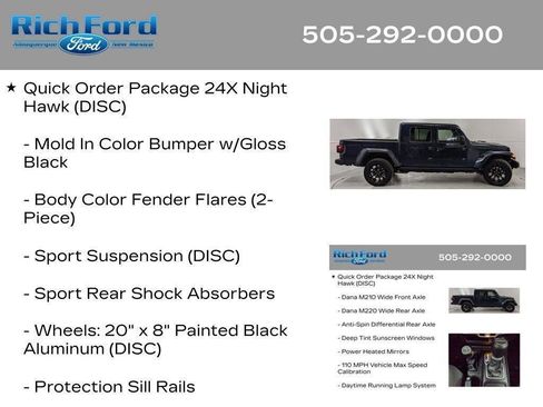 Used 2025 Jeep Gladiator Sport AWD/4WD image 38