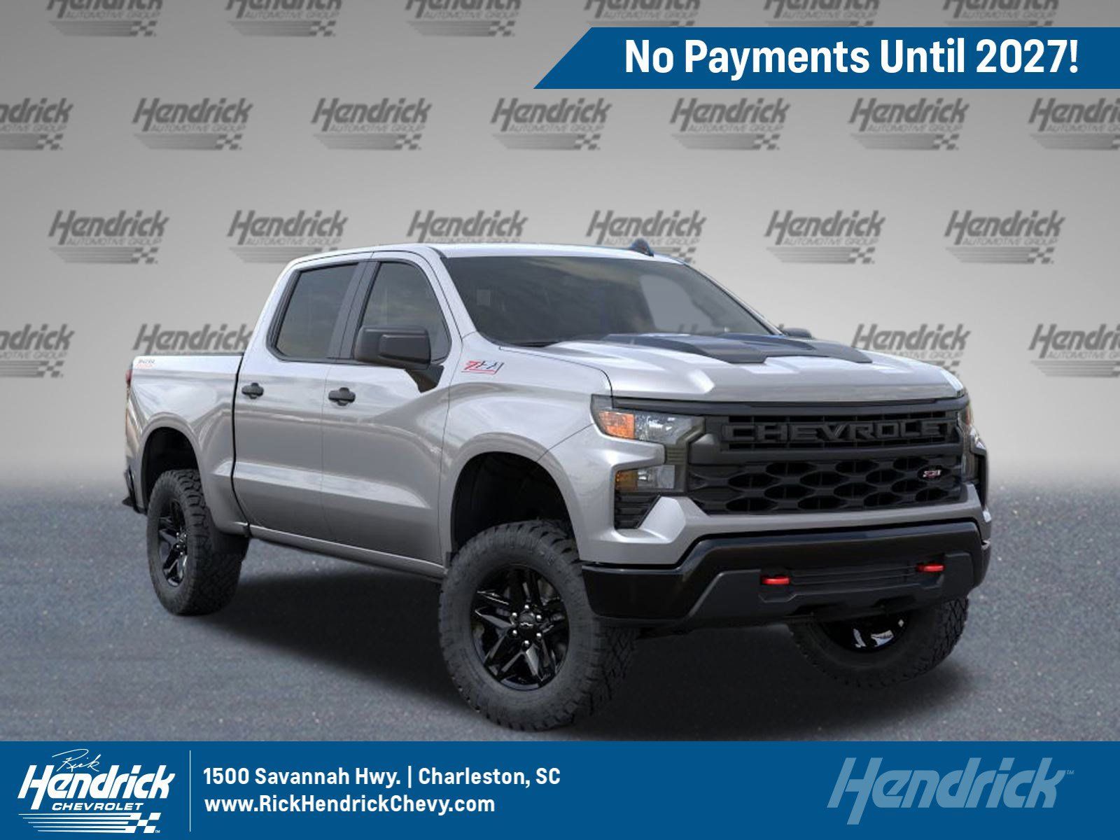 New 2025 Chevrolet Silverado 1500 Custom Trail Boss AWD/4WD image 1