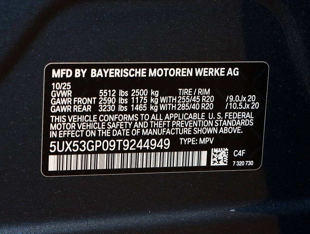 Used 2026 BMW X3 xDrive30i w/ Premium Package AWD/4WD image 12