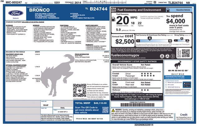 New 2026 Ford Bronco Big Bend AWD/4WD image 6