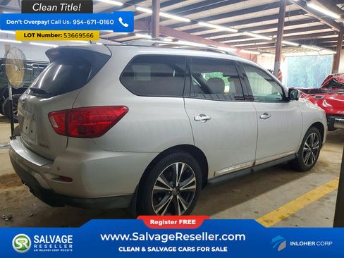 Used 2017 Nissan Pathfinder Platinum w/ Cargo Package FWD image 4