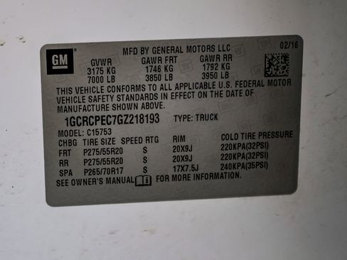 Used 2016 Chevrolet Silverado 1500 Custom w/ Custom Convenience Package RWD image 51