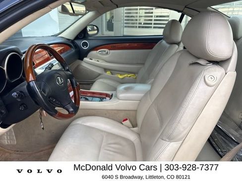 Used 2006 Lexus SC 430 Convertible w/ Preferred Accessory Pkg RWD image 8