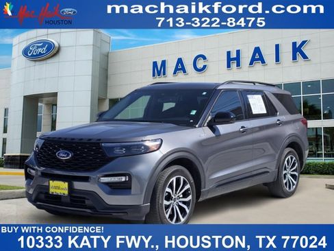 Certified 2023 Ford Explorer ST-Line w/ Class IV Trailer Tow Package image 1