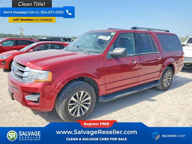 Used 2016 Ford Expedition EL XLT w/ Equipment Group 202A RWD image 1
