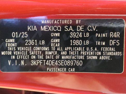 Used 2025 Kia K4 FWD image 33