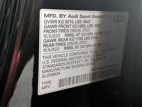 Used 2025 Audi RS Q8 performance AWD/4WD image 24