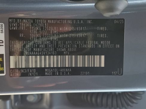 Certified 2025 Toyota Corolla Cross L FWD image 23