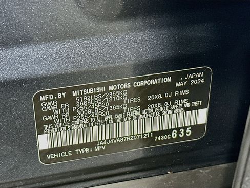 Used 2024 Mitsubishi Outlander SE AWD/4WD image 12