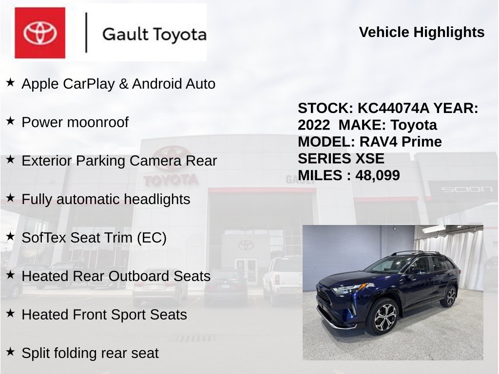 Certified 2022 Toyota RAV4 XSE w/ Weather Package AWD/4WD image 5