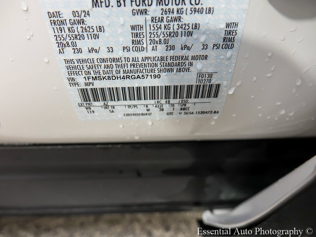 Certified 2024 Ford Explorer XLT w/ Equipment Group 202A AWD/4WD image 32